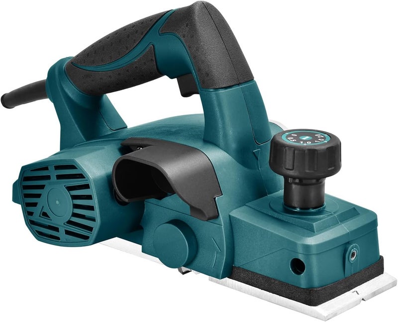 DNTI 5amp Electric Hand wood Planer for Wood 16000rpm Planers Woodworking Tool corded electric Handheld Planers Chamfer DIY 3-1/4 Inch Cut Width (58215B) - Image 3